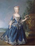 Portrait of Mariana Victoria of Spain Alexis Simon Belle